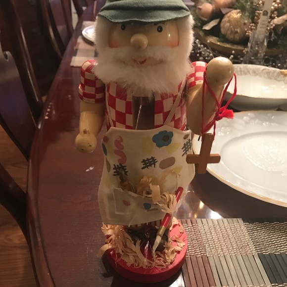 NUTCRACKER GEPETTO MAKING PINOCCHIO ADLER- HILTON - Picture 1 of 8